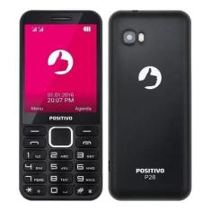 Celular Básico Bluetooth P28 Positivo Idoso 32Mb