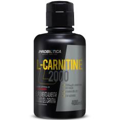 L-Carnitina 2000 Por Porção Liquida 400Ml Probiotica Morango