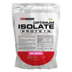Optimum Isolate Whey Protein 2kg Bodybuilders,  Morango