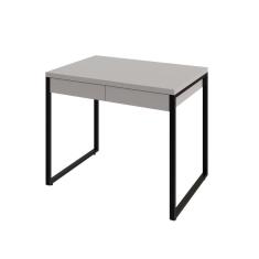 Mesa Kuadra Office 90x60x75cm C-02 Gavetas Branco Chess - Branco Chess -