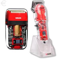 Máquina De Cortar Cabelo Wmark Ng-407 + Shaver Ng-988