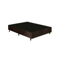 Cama Box Casal 138x188x27cm - GAZIN, Marrom, Casal