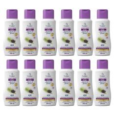 Kit 12 Sabonete Líquido Íntimo Açaí 200Ml - Bio Instinto