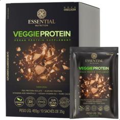 Veggie Protein Display Sachês Essential - Essential Nutrition, Cacau 3