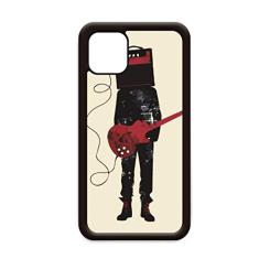 Capa de guitarra com instrumentos de música Crazy Man para iPhone 11 Pro Max para Apple Mobile Case