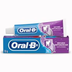 Creme Dental Oral-B Escudo Antiaçúcar Anticáries 70g