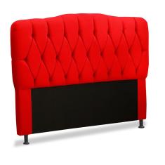 Cabeceira Eduarda 1,95 Para Cama Box King Size Vermelho Soft Skin