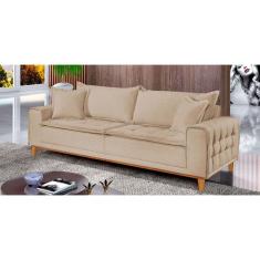 Sofá Fixo Orfeu 3 Lugares Luxo 200cm Castellar Móbile