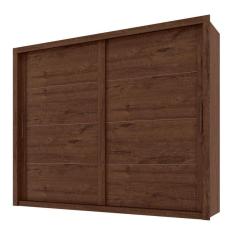 Guarda Roupa Casal Imperador Plus Jacarandá - Zanzini