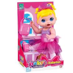 Boneca Bailarina Babys Collection Presente Criança Meninas