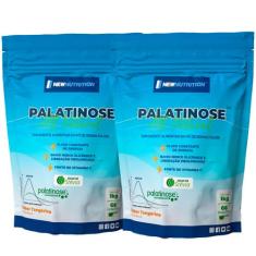Combo Pré Treino 2 Palatinose 1Kg NewNutrition Isomaltulose Liberação 