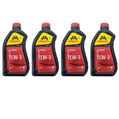 Menzoil TCW3 Óleo Náutico Premium 2 Tempos 1 Litro Para Jet Ski e Moto