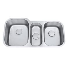 Cuba De Cozinha Aço Inox 1mm Escovado C301 98,4x52,7x22,8 Cm - Aço Escovado