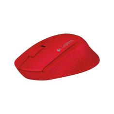 Mouse sem Fio Logitech M280 - USB - 2.4 GHz - 1000dpi - Vermelho - 910-004286-Unissex