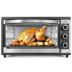 Forno Elétrico Britânia 52L BFE55P Dupla resistência 200V 2000W