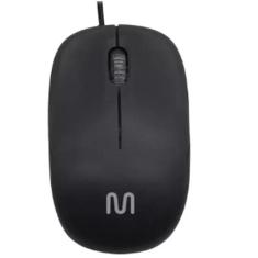 Mouse Usb Com Fio Emborrachado E Super Macio - A.R Variedades Mt