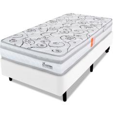 Cama Box Solteirão com Colchão Ortopédico Firme Espuma D28 97x203m bf Colchões