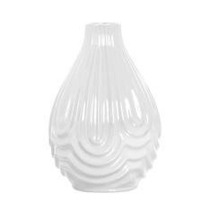 Vaso Vibrações Pequeno Ceramicas Pegorin Branco Pequeno