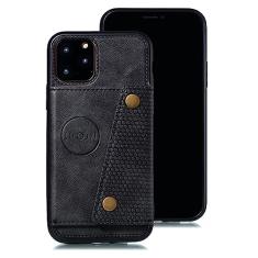 Capa de telefone de couro PU para iPhone 13 12 11 14 Pro Max Plus 12 Mini XS Max XR 7 8 6 6S Plus SE 2020 Capa de carteira com slot para cartão, preta, para iphone 11pro MAX
