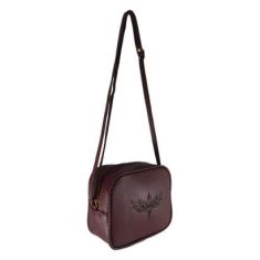 Bolsa Quadrada TopGrife Estampa Ave Fenix Couro-Feminino
