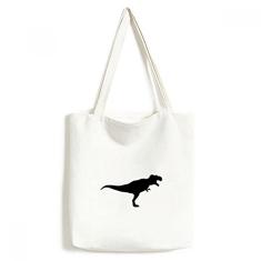 Dinossauro Black Bones Miniatura Ossos Sacola de Lona Bolsa de Compras Bolsa Casual