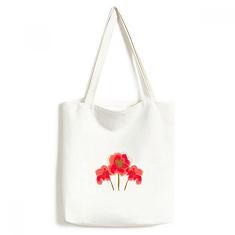 Bolsa de lona com pintura de plantas de milho bolsa de compras casual bolsa de compras