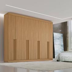 Guarda-Roupa Casal 08 Portas Império Cinamomo