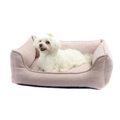 Cama Veneza para Cachorro e Gato Pet - Bichinho Chic, Rosa, M