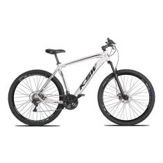 Bicicleta Aro 29 KSW XLT 21v Shimano Tourney Branco com Preto 19