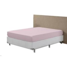 Lençol King Avulso Com Elástico 400 fios Micropercal - Conforto  Cia E