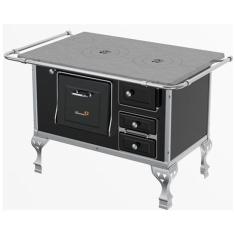 Fogão A Lenha 2 Bocas Marumby Nr 3 Petrycoski Preto