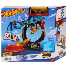Hot Wheels Pista City Ataque Do Morcego HTN78 Mattel