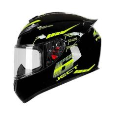 Capacete De Motocicleta DOT De Rosto Inteiro Unissex Segurança Motobik