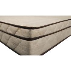 Cama Baú Solteiro 88 Tecido Sintético Preto Com Colchão Polônia Bello Box - D28 66x88x188