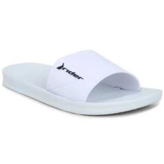 Chinelo Rider Street Slide, Branco, 40