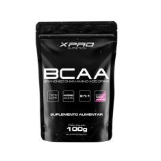Suplemento bcaa xpro nutrition sabor morango refil 100g