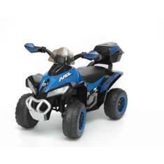 Mini Quadriciclo Elétrico Infantil 6V Azul E Preto
