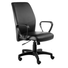 Cadeira Diretor Com Braços Preto - Design Office Móveis
