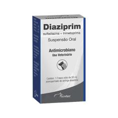 Antibiótico Syntec Diaziprim Oral para Cães e Gatos - 20 mL