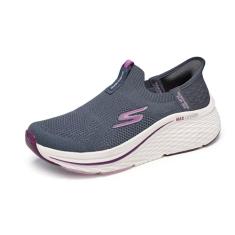 Skechers Tênis feminino Max Cushion Elite 2.0 Eternal Hands Free Slip-ins, Carvão/vinho, 38