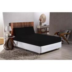 Lençol Cama de Casal Queen Premier 170 Fios com Elástico - Luck Baby, 