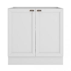 Balcão para Cooktop 2 Portas 80cm Unna Poliman