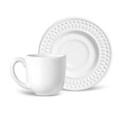 Xícara de Café Roma Branco - Porto Brasil