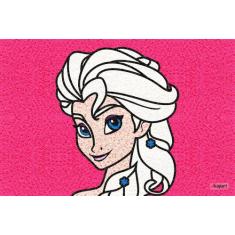 Tapete Capacho Personalizado Frozen 60X40 - Kapart, Borracha, 60x40 cm