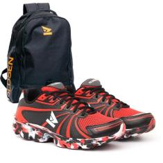 Tênis masculino Conforto Leve  Esporte Treino+ Mochila - Oldsen, Verme