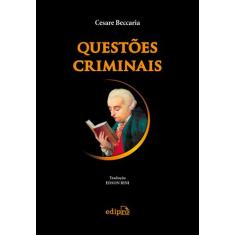 Livro - Questões criminais