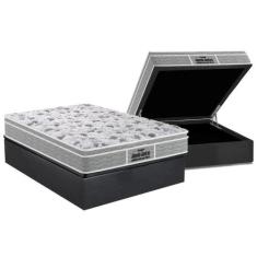 Cama Box Baú Casal: Colchão Espuma Probel D45 / EP Guarda Costas PróEx