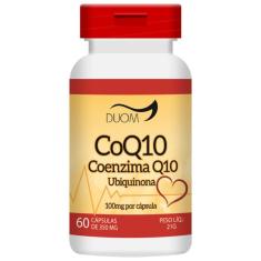 Coq10 Coenzima Q10 Ubiquinona 100Mg 60 Capsulas - Duom
