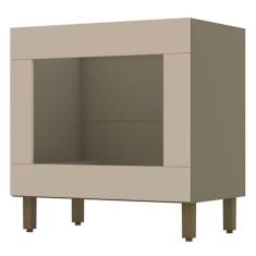 Balcão De Cozinha Para Forno De Embutir évelin Duna/cristal - Henn