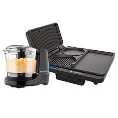 Kit Grill Burguer 3 em 1 e Miniprocessador Cadence - 127V